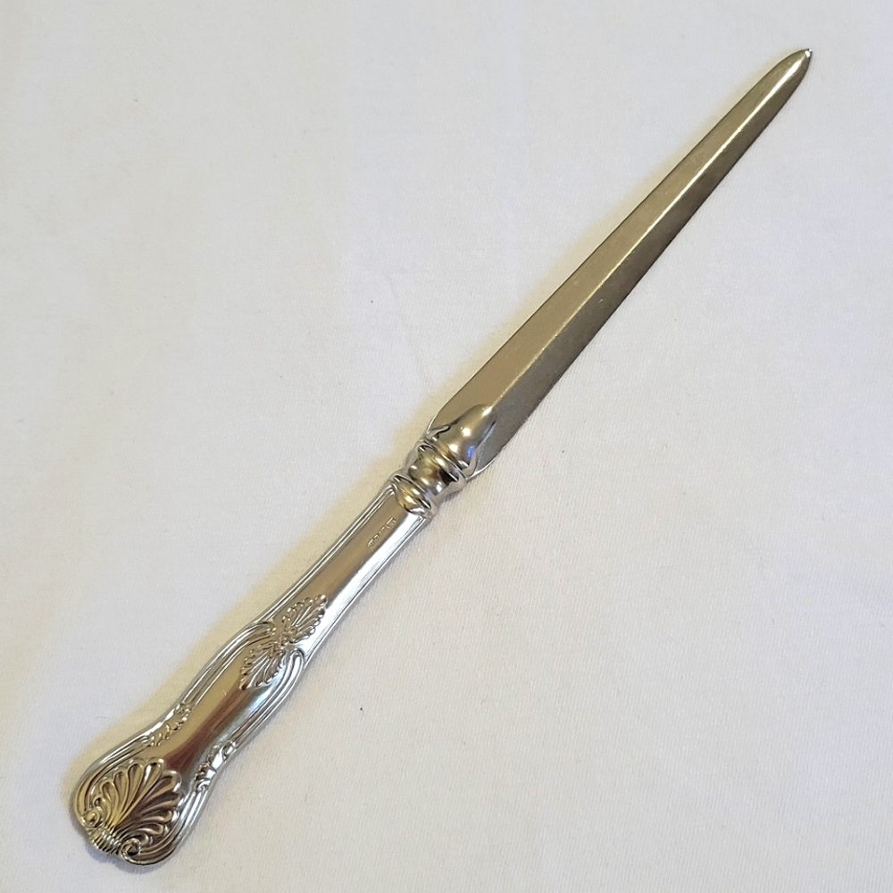 Vintage Sheffield Silver Company Authentic Letter Opener, Made in Italy